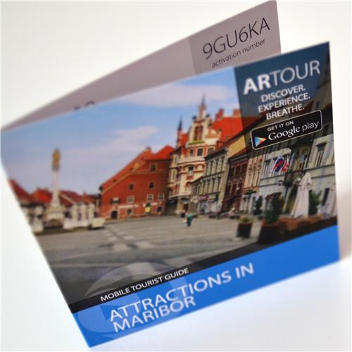 Mobile guide cards are sold at tourists offices, hotels and other places