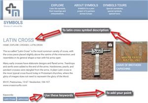 Find the keyword at Symbols website