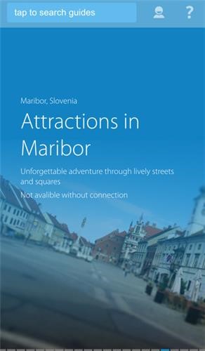 ARtour 3 mobile guide screenshot