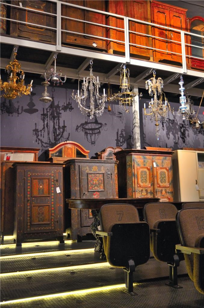 Old furniture at regional museum