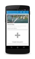 Add interesting points mobile