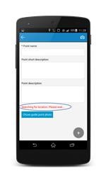 Add point - location ok