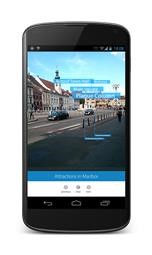 Augmented reality in mobile phone